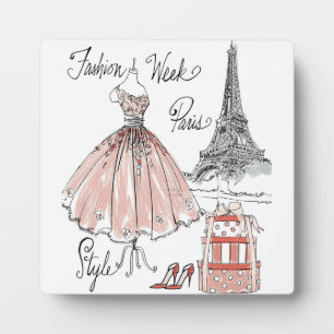 Wild Apple Paris Fashion Week Style Plaque