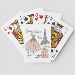 Wild Apple   Paris Fashion Week Style Playing Cards