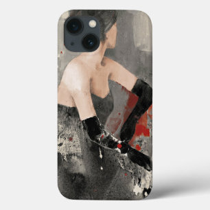 Wild Apple   Vintage Watercolor Woman iPhone 13 Case