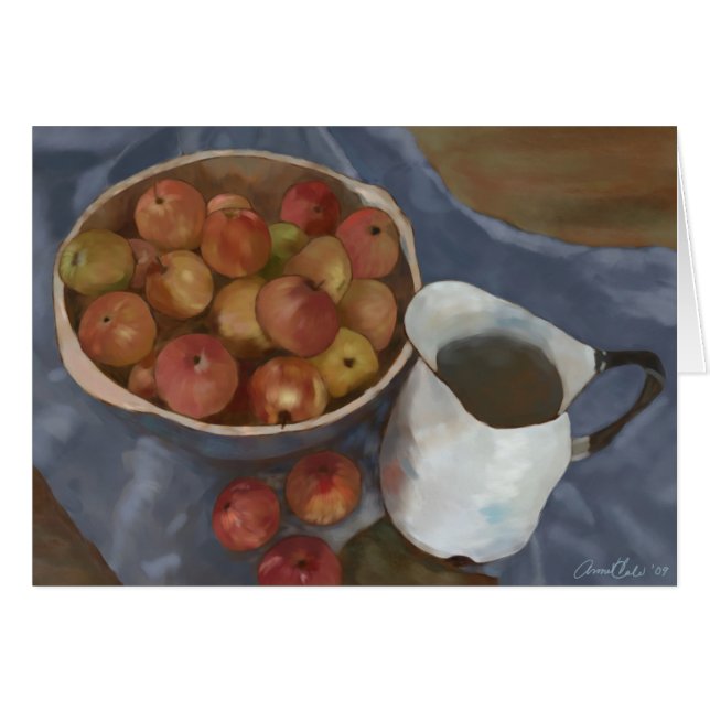 Wild Apples From the Secret Orchard Painting (Devant horizontal)