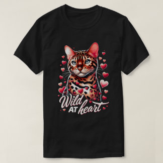 Wild at Heart - Bengal Cat Love Tee