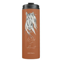 Wild at Heart Custom Name Terracotta