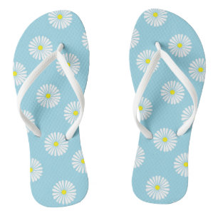 Wild at Heart Daisy Flip Flops