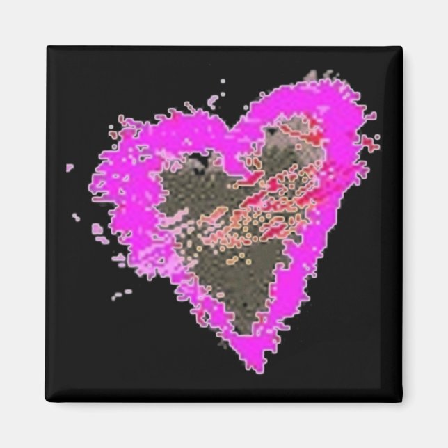 Wild At Heart - Magnet (Front)