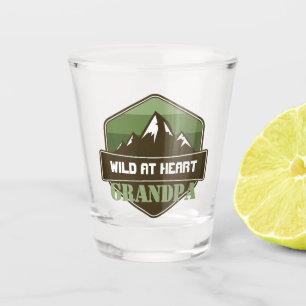 Wild at Heart Personalized Gift Shot Glass