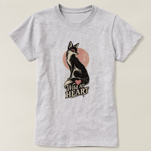 WILD AT HEART T-Shirt (Design Front)