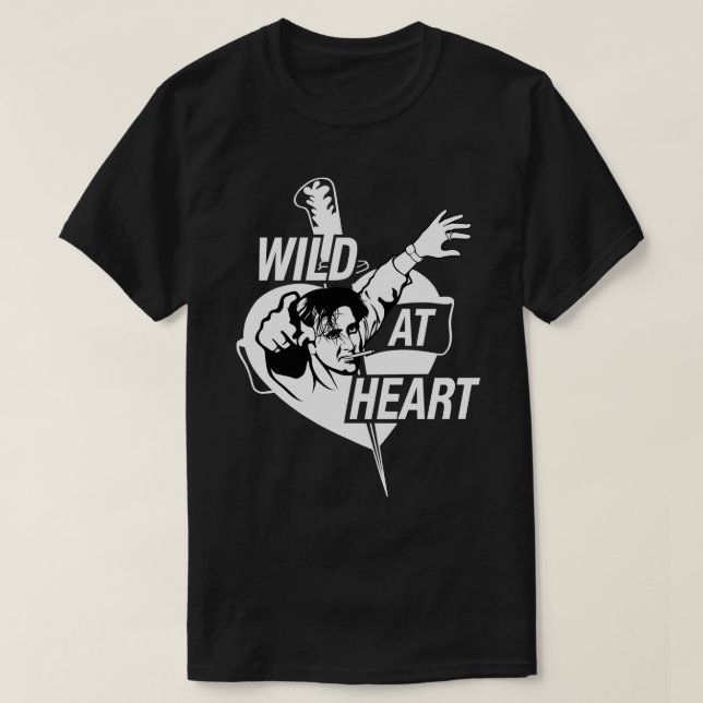 Wild at Heart white T-Shirt (Design Front)