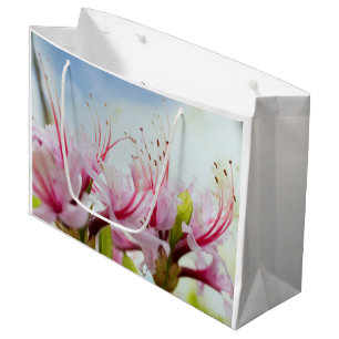 Wild Azalea Blossoms Large Gift Bag