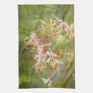 Wild Azalea Blossoms = Springtime Kitchen Towel