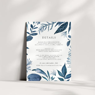 Wild Azure Guest Information Card
