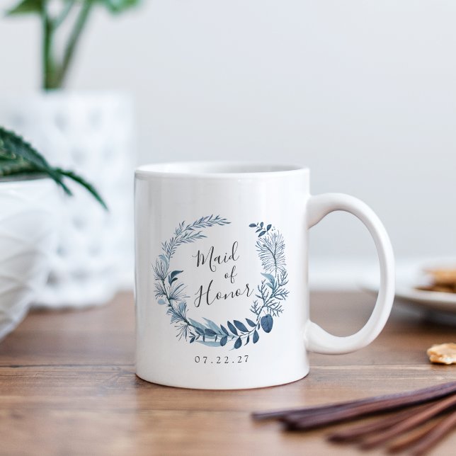 Wild Azure Maid of Honour Coffee Mug (Creator Uploaded)