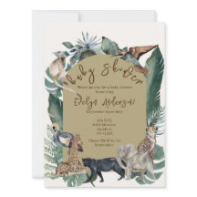 Wild Baby Shower