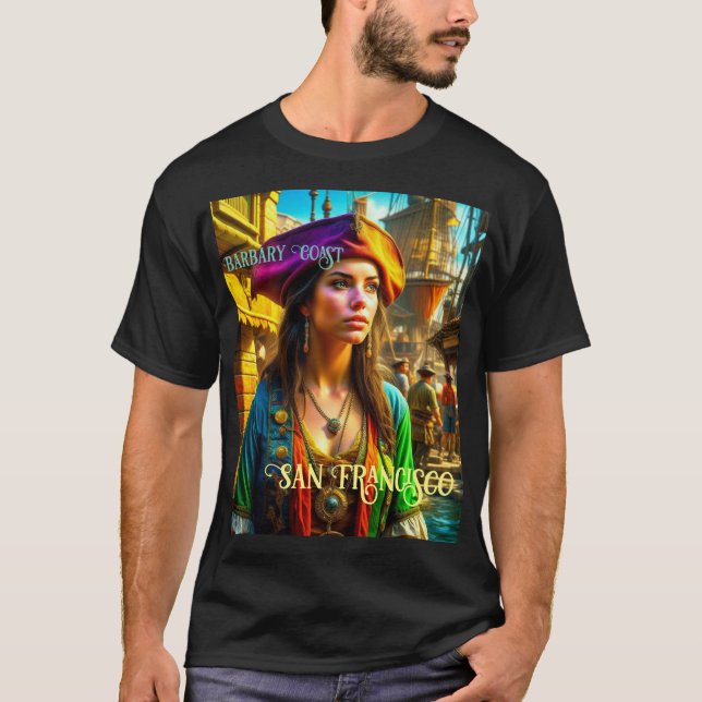 Wild Barbary Coast - T-shirt homme San Francisco (Devant)