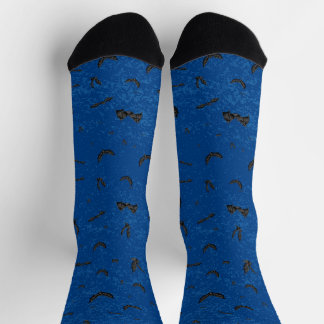 Wild Bat Swarm Socks