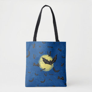 Wild Bat Swarm Tote Bag