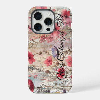Wild Beauty Woven: Fashioned by Wildflowers iPhone 15 Pro Case