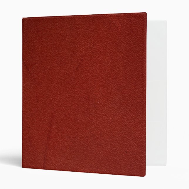 wild berry faux leather binder (Front/Inside)
