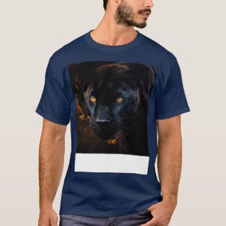 Wild Big Cat Wildlife A I Generated Art T-Shirt