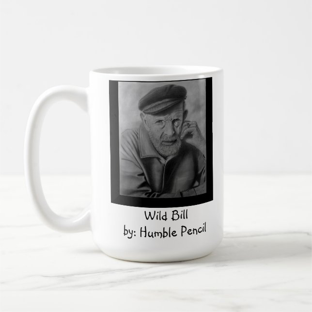 Wild Bill By: Humble Pencil Coffee Mug (Left)