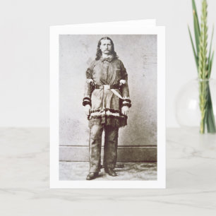 Wild Bill Hickok (1837-76) (b/w photo) Card