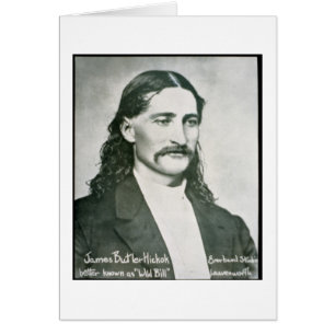 'Wild Bill' Hickok (b/w photo)
