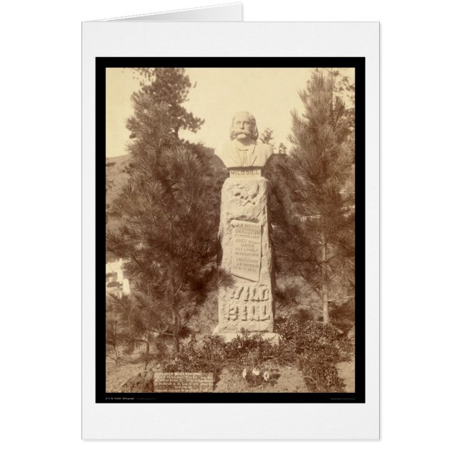 Wild Bill Hickok Monument SD 1891 (Front)