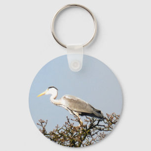 WILD BIRD HERON    KEYCHAIN