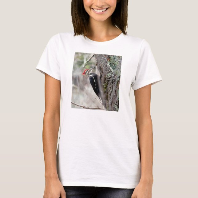 Wild Bird Shirt: Pileated Woodpecker T-Shirt (Front)