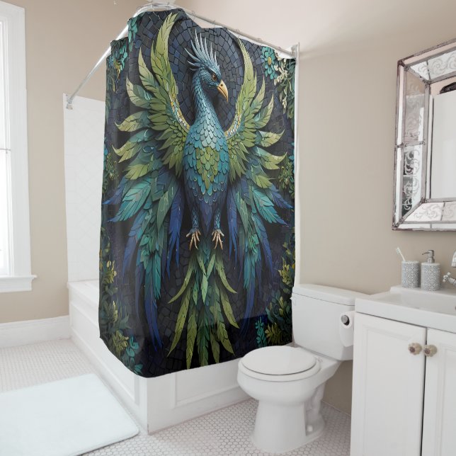 Wild Birds Parrots Portraits-green & blue (In Situ)