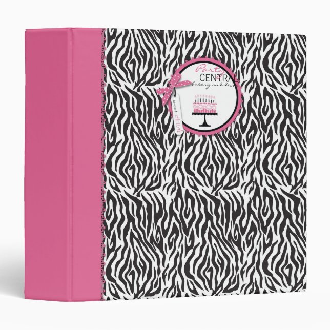 Wild Birthday Cake HP 1.5 Binder (Front/Spine)