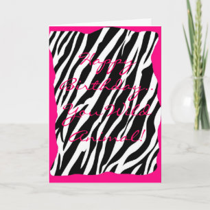 Wild Birthday Card