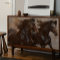 Wild Black Horses Decoupage