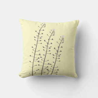 Wild bloom collective Throw Pillow