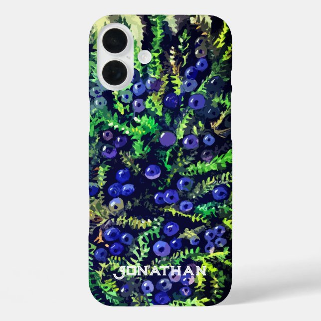 Wild blue crowberries  Case-Mate iPhone case (Back)