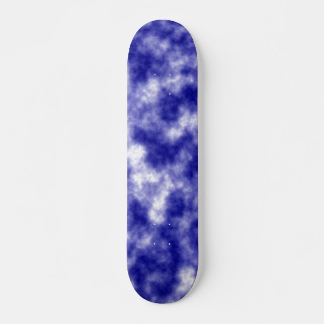 Wild Blue Marble Skateboard (Front)