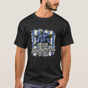 Wild Blueberries Tiny But Mighty Vibe T-Shirt