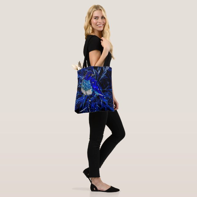 Wild Bluebird Bag (On Model)