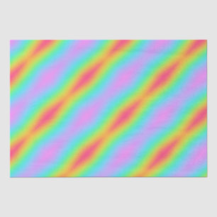 Wild Blurred Rainbow Design Tissue Paper
