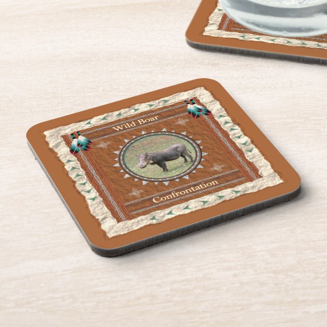 Wild Boar Confrontation Energy Coaster (Left Side)
