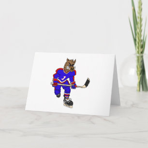 Wild Boar Hockey Player Card
