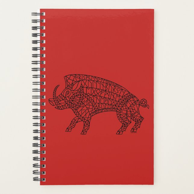 Wild Boar with Runes Planner (Front)