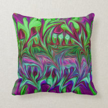Wild Bohemian Throw Pillow