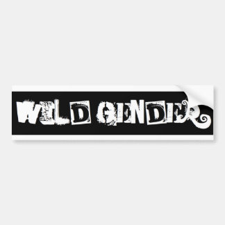 Wild Bumper Sticker