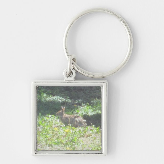 Wild Bunny Keychain (Front)
