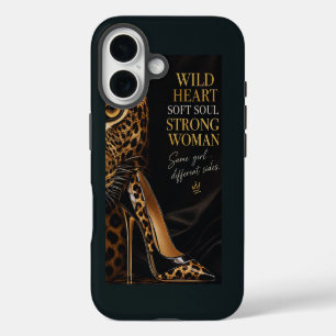 Wild by Nature Powerful by Choice iPhone 16 Case