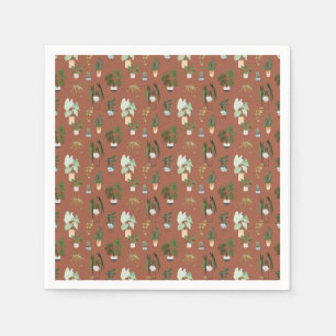 Wild Cactus Pattern Napkin