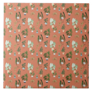 Wild Cactus Pattern Tile