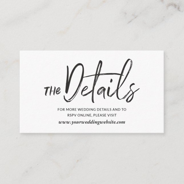 Wild Calligraphy Mariage Website Carte de boîtier (Devant)