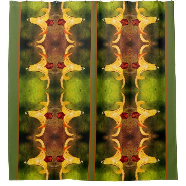 Wild Canada Lily And Insect Abstract Distressed (Front)