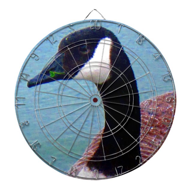 Wild Canadian Goose Dartboard (Front)